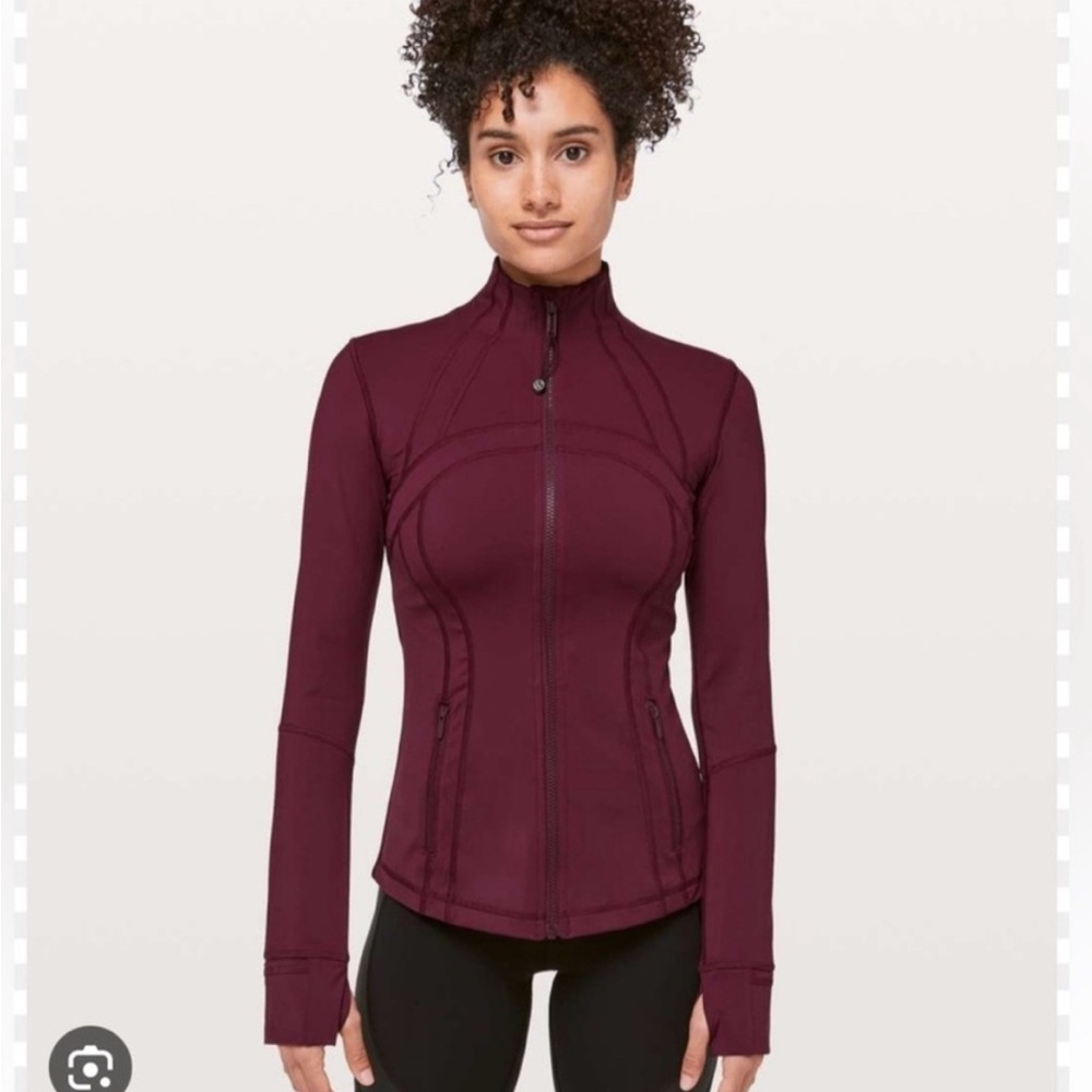 Lululemon Define jacket in garnet